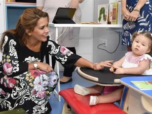 Princess Haya opens a fully-integrated facility for children with moderate to complex special needs. (Courtesy of Dubai Media Office)