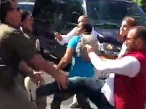 اشتباكات خلال زيارة أردوغان لواشنطن