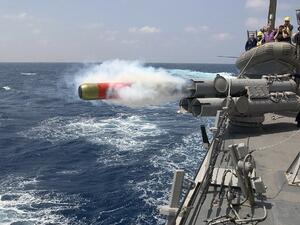 The Turkish-made torpedo can be used for defense against submarines. (File photo) The Turkish-made torpedo can be used for defense against submarines. (File photo)