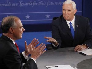 المرشحان لمنصب نائب الرئيس الأمريكي يخوضان مناظرة حامية
