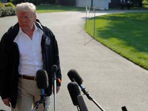  الرئيس الأمريكي دونالد ترامب 