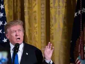الرئيس الأمريكي دونالد ترامب