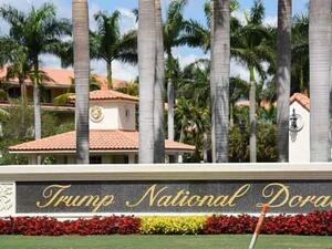منتجع ترامب دورال الوطني للغولف في ميامي.
