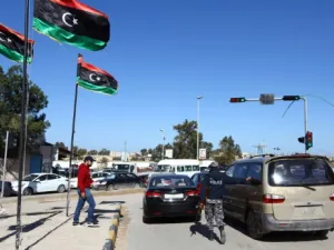 حواجز لقوات الامن في طرابلس