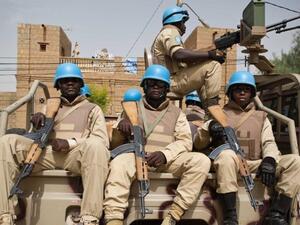 ينتشر أكثر من 13 ألفا من قوات حفظ السلام في مالي في إطار بعثة الأمم المتحدة