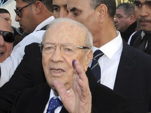 الرئيس التونسي المنتخب الباجي قائد السبسي