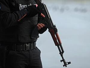 A Turkish police officer was shot dead and a second wounded Thursday, security sources said. (AFP/Ozan Kose)