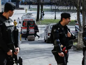 Another example of police brutality in Turkey. (AFP/File)