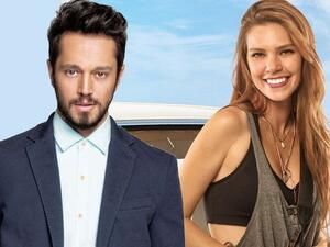  مراد بوز والممثلة التركية أصيل إينفار