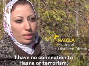 Nabila Bakkatha says she was the victim of a revenge stunt by a former friend, and now lives in fear. (Twitter)