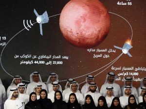 مسبار اماراتي يحط على المريخ في 2021