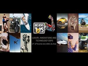 Big Boys Toys exhibition features products from 10 different categories that include drive, oof-road, marine, aviation, adventure, wellness, fashion, lifestyle, art and digital. (Big Boys Toys/Twitter)