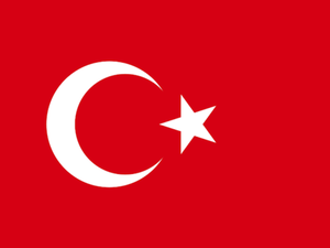 Flag of Turkey (Source: Wikimedia)