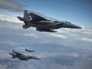 Afghans demanding an end to US airstrikes after increasing numbers of civilian casualties in the past months. (AFP/ File)