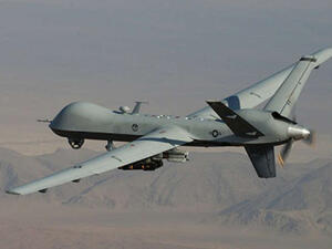 طائرة بدون طيار اطلقت صاروخين استهدفا مركزا يديره متمردون اوزبك