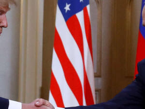 الرئيسان الأمريكي دونالد ترامب والروسي فلاديمير بوتين