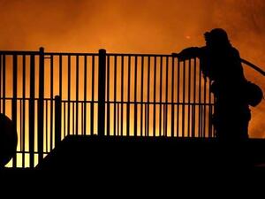 مقتل 8 مواطنين من عائلة واحدة بحريق شبّ في منزلهم الكائن بمنطقة بني ياس 