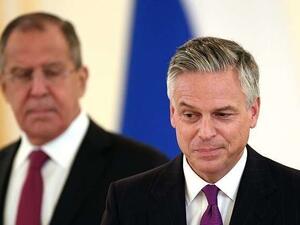 السفير االأمريكي في روسيا جون هانتسمان