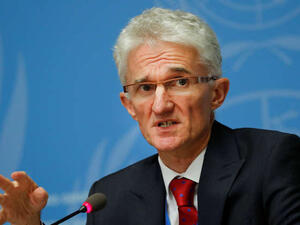 مساعد الأمين العام للأمم المتحدة للشؤون الإنسانية ومسؤول الإغاثة الطارئة، مارك لوكوك