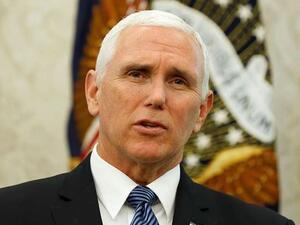 مايك بينس نائب الرئيس الأمريكي دونالد ترامب