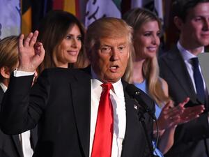 الرئيس الجديد للولايات المتحدة دونالد ترامب