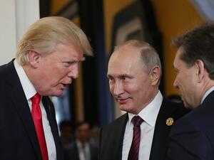 الرئيسان الروسي فلاديمير بوتين والأمريكي دونالد ترامب