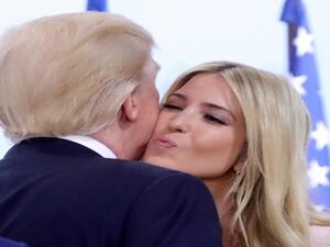 ترامب وابنته الكبرى ايفانكا