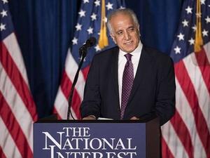 مبعوث الولايات المتحدة لجهود السلام في أفغانستان زلماي خليل زاد