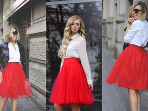 اجعلي التنانير المنفوشة بدرجات الأحمر خياركِ لسهرة عيد الحب