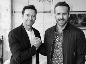 Reynolds uploaded a clip with Jackman onto his YouTube page on Wednesday.  (Source: vancityreynolds - Instagram)