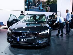 All Volvo vehicles launched from 2019 will have an electric motor. (File photo)