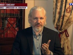 جوليان اسانج مؤسس موقع ويكيليكس