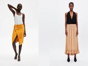 التنانير الميدي قطعة عملية وأنيقة في آن واحد
