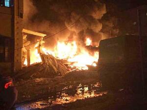  مقاتلات التحالف شنت نحو 20 غارة جوية على مطار صنعاء وقاعدة الديلمي الجوية 