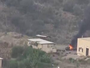 صورة للدورية السعودية المدمرة نشرها موقع “المسيرة” التابه للحوثيين