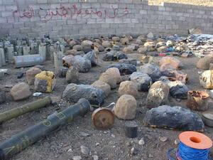 الجيش اليمني: انتزاع 3000 لغم وعبوة ناسفة زرعها الحوثيون في صعدة
