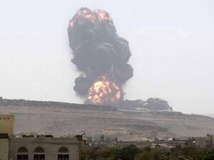 غارات للتحالف العربي - ارشيفيه 