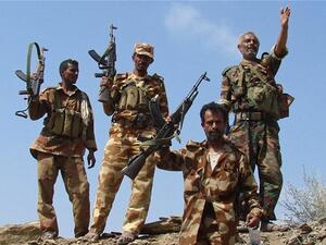 Fighters supporting Yemen's exiled government and the Saudi-led coalition took control of a fourth provincial capital Saturday. (AFP/File)