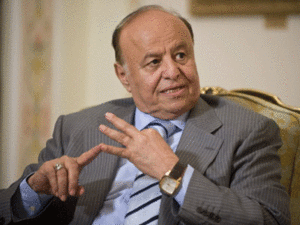 رئيس الجمهورية اليمني عبدربه منصور هادي