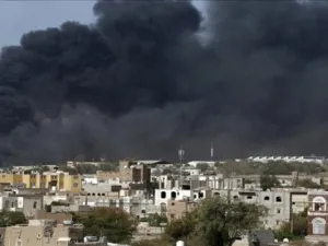 قصف الجوي استهدف مناطق الحرير والربيعي والزنقل بمدينة تعز