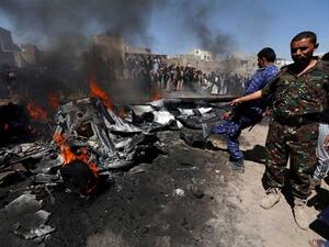 اسقاط طائرة تجسس أمريكية في العاصمة اليمنية صنعاء