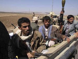 مقاتلون من جماعة حوثي