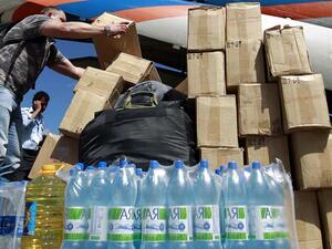 The UN delivered enough aid to support 3,000 families, but sources say that will only last a month. (AFP/File)