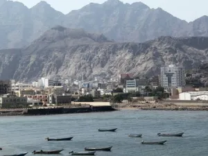 ميناء مدينة عدن جنوبي اليمن