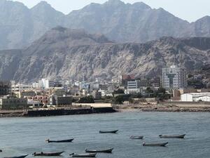 ميناء مدينة عدن جنوب اليمن