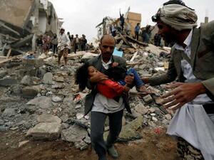 سقوط ضحايا مدنيين، بغارات جوية، في العاصمة صنعاء