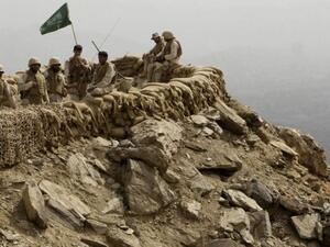 موقع عسكري سعودي على الحدود مع اليمن