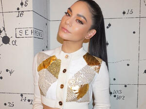 Vanessa also was promoting her new movie Second Act (Source: vanessahudgens / Instagram ) 