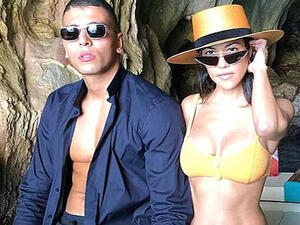 The pair started dating in October 2016 (Source: kourtneykardash / Instagram )