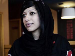 Bahraini human rights activist Zainab al-Khawaja. (AFP/File)